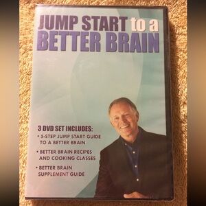 Jump Start To A Better Brain 3 DVD Set DR.Steven Masley BRAND NEW SEALED